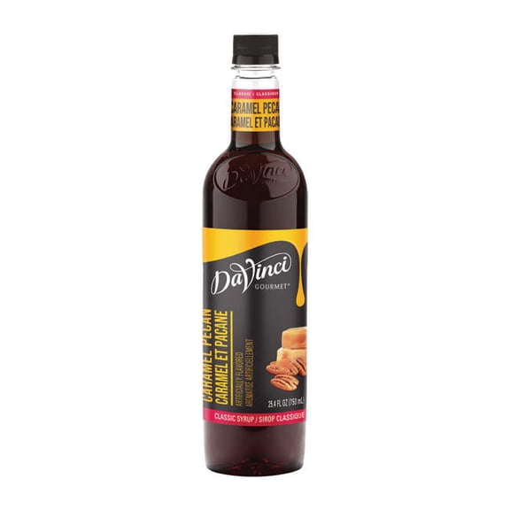 DaVinci Gourmet Classic Caramel Pecan Syrup PET cs 4/750 ml