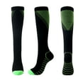 thumbnail image 2 of MSJUHEG Compression Socks,Medias De Compresión Para Mujer,Wide Calf Compression Socks Women,Soccer Socks,Ski Socks,Pattern Stockings Sports Socks Green S, 2 of 3