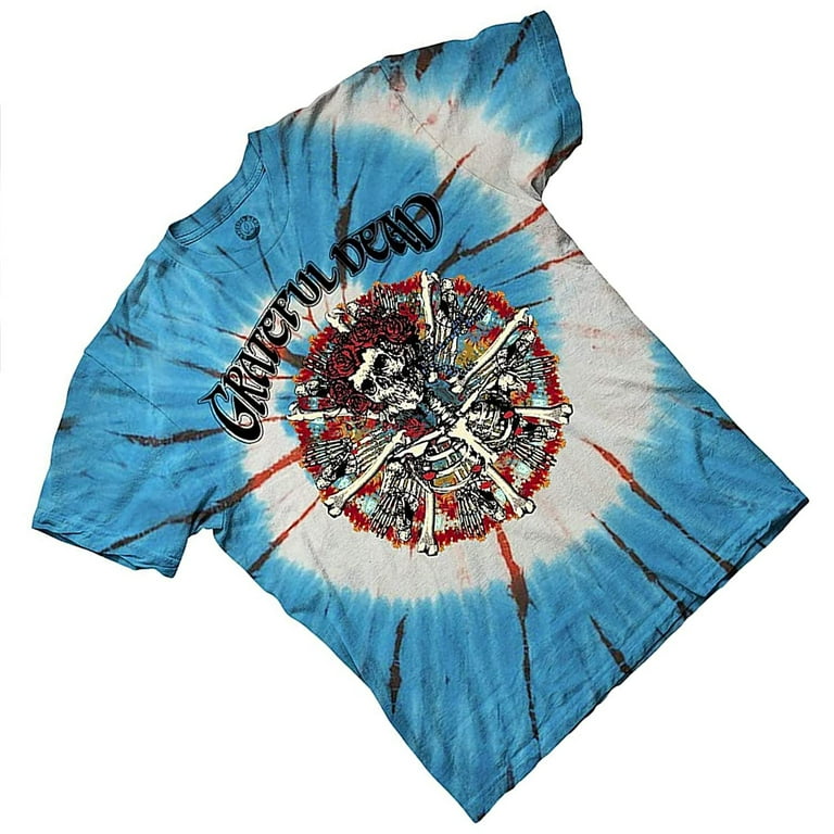 Grateful Dead - Dancing Skeletons Tie Dye T Shirt