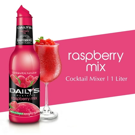 Daily's Raspberry Cocktail Mix, 1 L Bottle