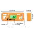 thumbnail image 2 of Lefu User Friendly Digital Angle Finder with Compact Design and Simple Operation, 2 of 10