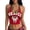 Red, variant on Women's Mexico Soccer Halter Crop Top World Soccer Game Day Sleeveless Fan Tank Top White L
