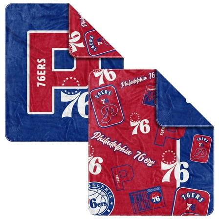 Philadelphia 76ers 50" x 60" Dream Weave Throw Blanket