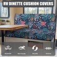 thumbnail image 4 of Qpednta Blue Paisley Print RV Cushion Covers 2 Pack Replacement Couch Cushion Slipcovers Sofa Furniture Protectors Essential Interior Camper Accessories, 4 of 7