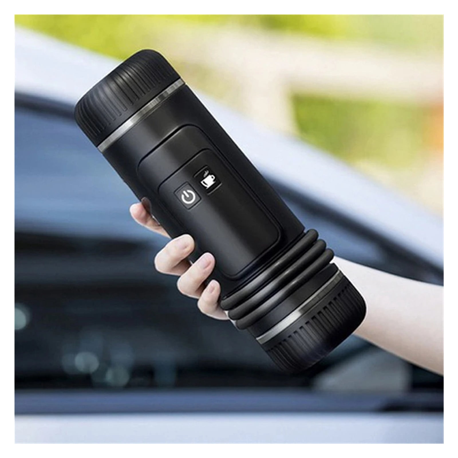 Portable Coffee Maker Portable Mini 12V Electric Coffee Capsule Cold Brew Espresso Machine For Car Travel Camping ,Portable