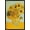 Black Framed Version, variant on Sunflowers by Vincent van Gogh Wall Poster, 22.375" x 34"