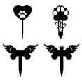 thumbnail image 5 of Moocorvic Dog Pet Grave Markers Pet Memorial Stake, Memorial Plaque Cross Pet Memorial Gifts Cemetery Garden Grave Decoration Garden Decor for Outdoors Yard, 5 of 7