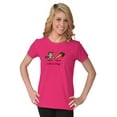 thumbnail image 4 of Sad Diet Food Want Ice Cream Adult Womens Slim Fit Graphic Tee Brisco Brands M, 4 of 5