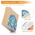 thumbnail image 5 of Yayeee Napkin Holder for Table Kitchen Paper Tissue Organization, Easter Bunny Pattern, 5 of 8