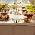 thumbnail image 4 of Fruit Serving Tray Footed Fruit Bowl Glass Snacks Fruit Bowl Multi-function Dried Fruit Plate, 4 of 8