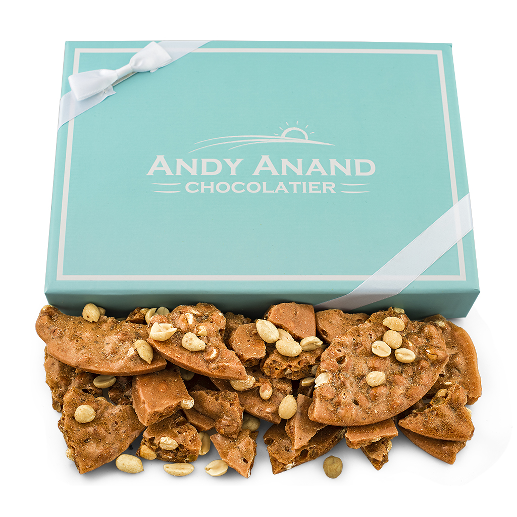 Andy Anand Old Fashioned Handmade Peanut Brittle made with
