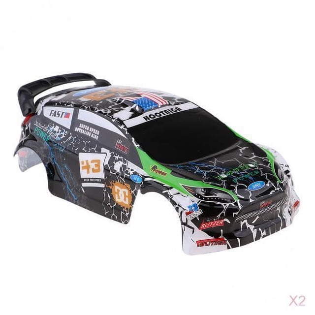 Esquirla 2xK989-55 Pre-Painted Body Shell DIY Bodywork For WLtoys K989 1:28 Rally Car
