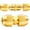 1/2" Flare, variant on Brass Flare Tube Fittings, 5/16" Male Flare x 5/16" Male Flare Union Gas Adapter With SAE 45  5/16" Flare Nut Air Conditioning Copper Tube Extension (4-SET)