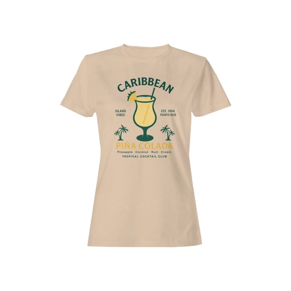 Caribbean Piña Colada Vibes Women's T-shirt