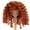 Carrot Red, variant on Monique Synthetic Mohair Bernadette Doll Wig