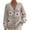 Beige, variant on Women’s V Neck Floral Print Cardigan Long Sleeve Button Front Open Knit Cardigan Casual Layering Jacket,Sizes S-5XL