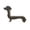 Black, variant on Dog Wine Bottle Holder Dachshund-Themed Decorative Wine Bottle Stand for Home Bar or Kitchen Counter Unique Gift Idea