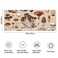 thumbnail image 3 of Brown Mushroom Specimen Beige Pattern Bathroom Rugs Mat,Non Slip Microfiber Bathroom Rug,Rubber Backing,Soft Bathroom Mats for Bathroom Floor,Tub and Shower,60x24in(150x60cm), 3 of 3