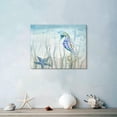 thumbnail image 3 of ADALE Green Sea Turtle Wall Decor Tropical Canvas Wall Art Prints Hawaii Turtle Picture Gift Florida Sea Life Teal Watercolor Ocean Animal Painting Unframed 24x20 Inch, 3 of 7