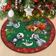thumbnail image 5 of Christmas Tree Skirt 48 Inch Tree Collar Holiday New Year Winter Xmas Tree Decor Christmas Decorations for Home Party, 5 of 5