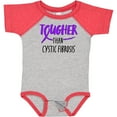 thumbnail image 3 of Inktastic Tougher Than Cystic Fibrosis Boys or Girls Baby Bodysuit, 3 of 5