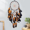 thumbnail image 4 of Hometravel Glow in The Dark Dreamcatcher, Woven Feather Wall Hanging for Home Decor, Healing Gift Idea for Bedroom, Living Room, Spiritual Decor, Night Light Effect, 4 of 6