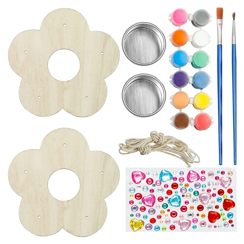 GENEMA Bird Feeder Kits for Kids and Adults 2 Pieces DIY Bird Feeder