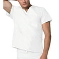 thumbnail image 2 of Adar Universal Unisex V-Neck Tunic 3 Pocket Scrub Top (Available in 39 Colors), 2 of 7