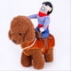 thumbnail image 1 of Ropa para montar a caballo para perros Ropa para transformar a un hombrecito Muñeco Vaquero Caballero Cabello dorado Osito de peluche Personalidad Ropa divertida para perros, 1 of 4