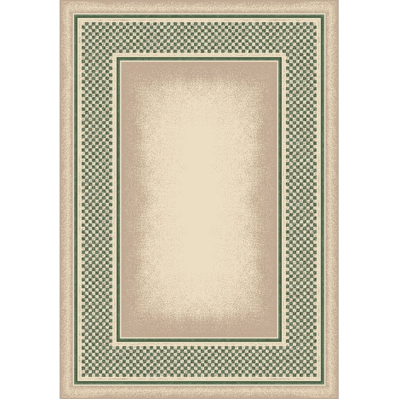 Milliken Innovations Area Rug OLD GINGHAM OPAL PERIDOT Old Gingham 02001 7' 8" x 10' 9" Rectangle