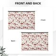 thumbnail image 2 of Hirioo Mushroom for Paper Reusable Cosmetic Bag Zipper Encouragement Travel Pouch Toiletry Bag for Women Girls, 2 of 7