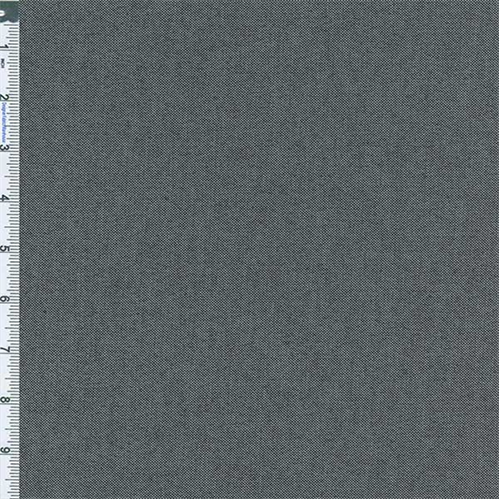 Black Stretch Crossdye Canvas, Fabric By the Yard