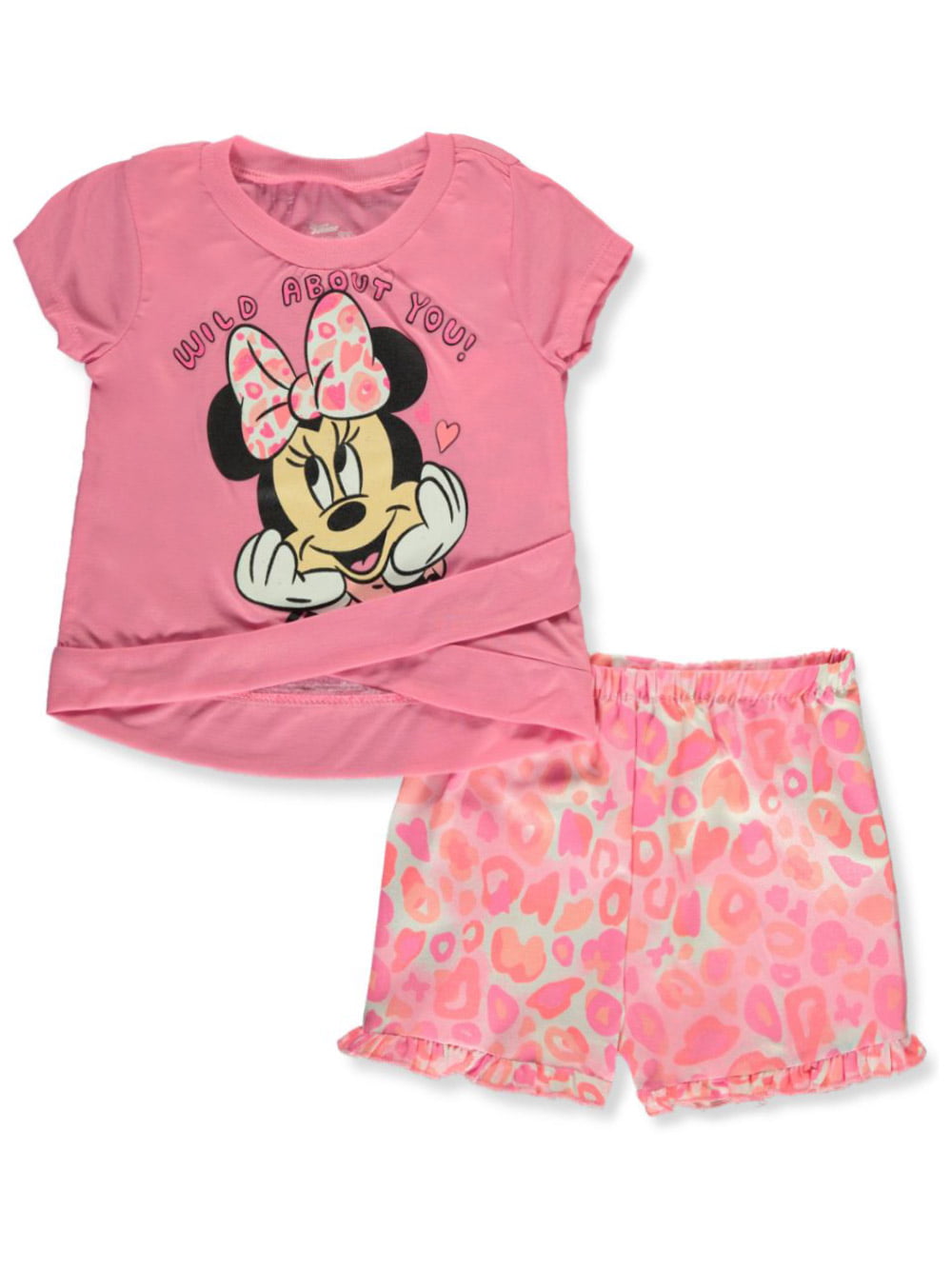 Disney Juniors Pink Minnie Mouse Shorts 