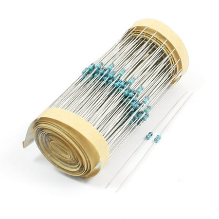 Unique Bargains 300PCS 1/8Watt 4.7K Ohm 1% Tolerance Axial Metal Film Resistors