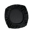 thumbnail image 2 of Removable Computer Chair Slipcovers Swivel Chair Seat Covers Comfortable Stretch Black, 2 of 9