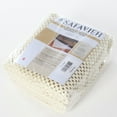 SAFAVIEH Advance NonSlip Grid Rug Pad, White, 2' x 4' (set of 2