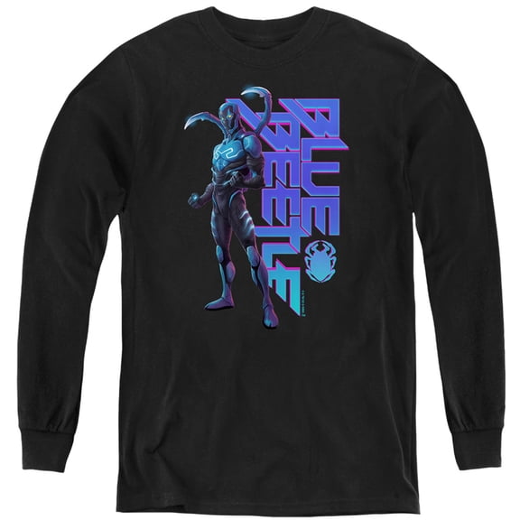 Blue Beetle (2023) Standing Youth Long Sleeve T shirt