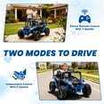 thumbnail image 2 of iRerts 24V Powered Ride on Toys, Kids Ride on Car UTV with Remote Control, Bluetooth, Music, LED Light, USB/AUX Port, 4 Wheels suspension, Electric Cars for Kids Boys Girls Ages 3-5 Gifts, Blue, 2 of 9