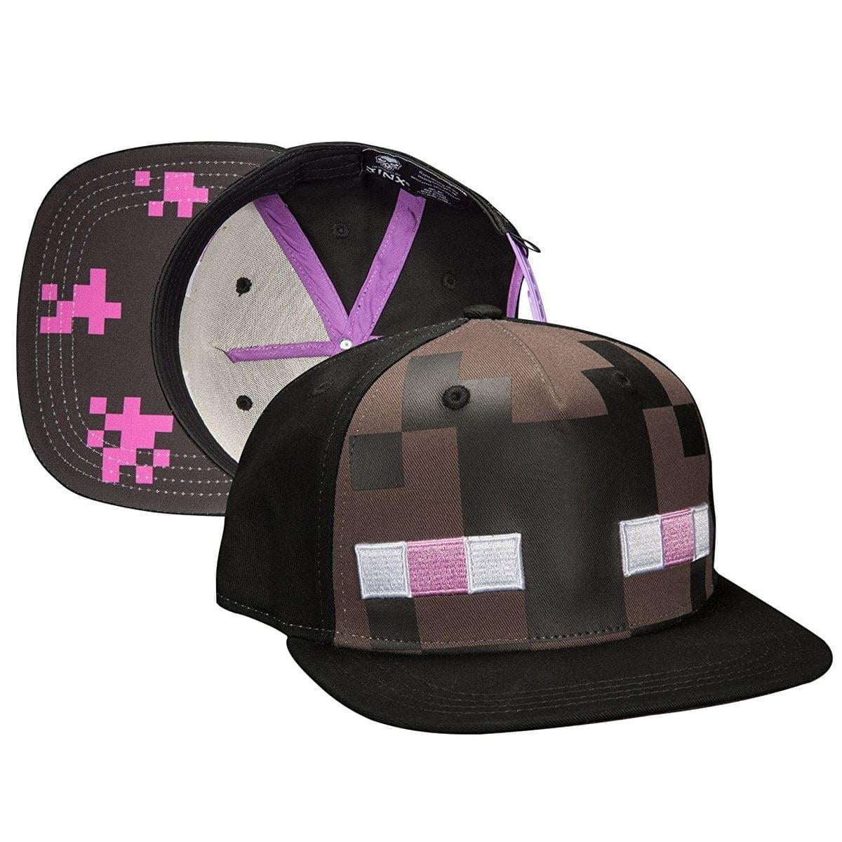 Minecraft Enderman Mob Snap Back Hat - Walmart.com
