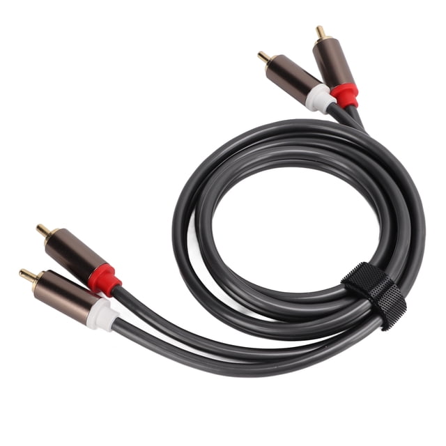 Cable Cables AV de Baja pérdida de 4 Cabezales 2 Piezas para Reproductor de CD para Altavoces para subwoofer ANGGREK Otros