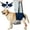 Blue, variant on AUTOWT Dog Lift Harness - Hind Leg Support for Medium and Large Dogs, Adjustable Lift Aid for Elderly, Injured, or Arthritic Pets Recovering from Surgery or Mobility Issues