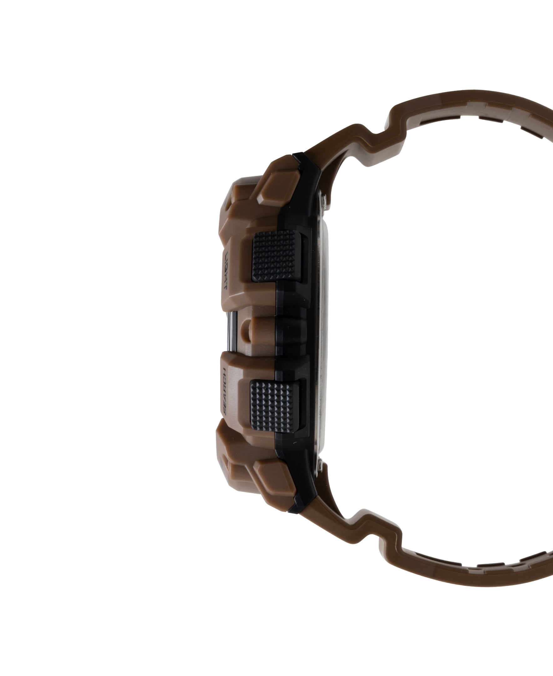 Casio Men's Large-Case Fishing Timer Digital Watch, Tan - WS-1500H-5AV