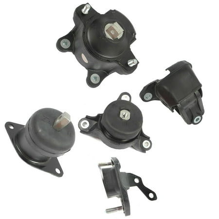 2000 Honda Accord Transmission - 2008-2011 Acura TSX/ Honda Accord 2.4L Engine Motor & Trans. Mount Set 5PCS for Auto Transmission 08 09 10 11 MK4584 MK4570 MK4572 MK4561 MK4565 M286