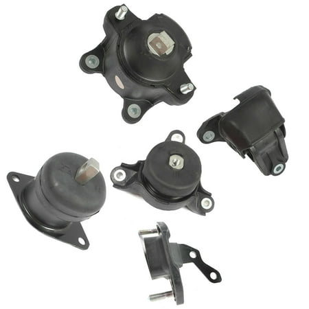 2008-2011 Acura TSX/ Honda Accord 2.4L Engine Motor & Trans. Mount Set 5PCS for Auto Transmission 08 09 10 11 MK4584 MK4570 MK4572 MK4561 MK4565 (Best Honda Accord Engine)