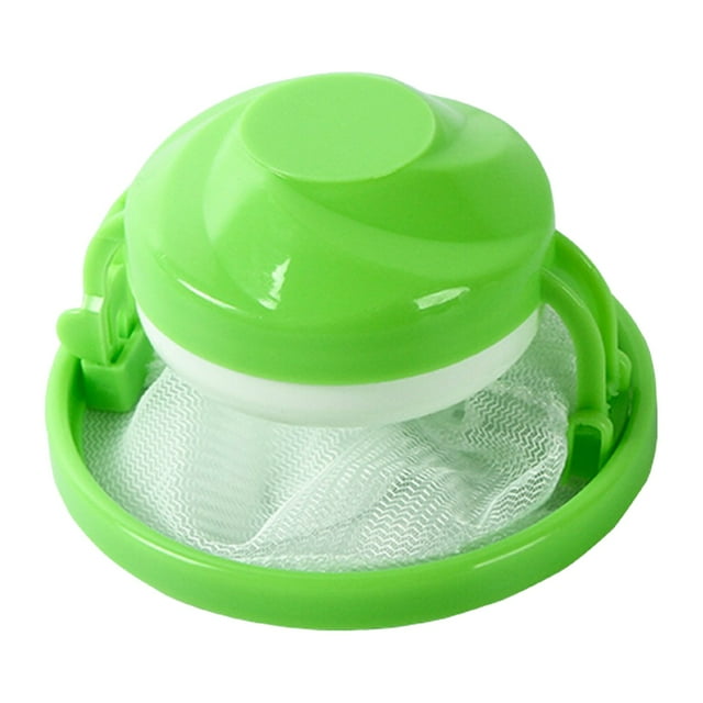 BINGLI Sac Flottant pour Machine à Laver Réutilisable, Sac de Filtre à Peluches, Attrape-Poils en Filet