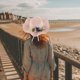 thumbnail image 5 of 56-58 cm circunferencia del sombrero sombrero de paja de playa femenino verano salida al mar sombrero de ala grande sombrilla protector solar sombrero de sol de vacaciones, 5 of 5