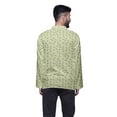thumbnail image 4 of Atasi Printed Chinese Collar Casual Kurta Ethnic Shirt Mens Short Kurta Tunic, 4 of 5