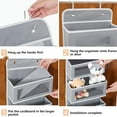 Over Door Hanging Organizer, 5 Large Pockets Closet Storage Bag with