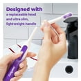 thumbnail image 6 of Colgate 360 Power Gum Health Battery Operated Gum Toothbrush, Purple, 1 AA Battery Included, 6 of 11