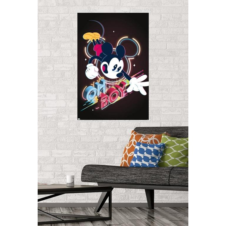 Disney Mickey Mouse - Oh Boy Wall Poster, 22.375